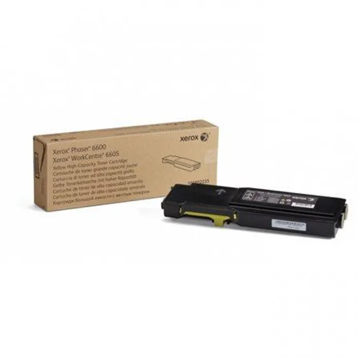 Hauptproduktbild 106R02235 Toner cartridge pro Phaser 6600, WC6605 tiskárna, XEROX žlutá, 6k