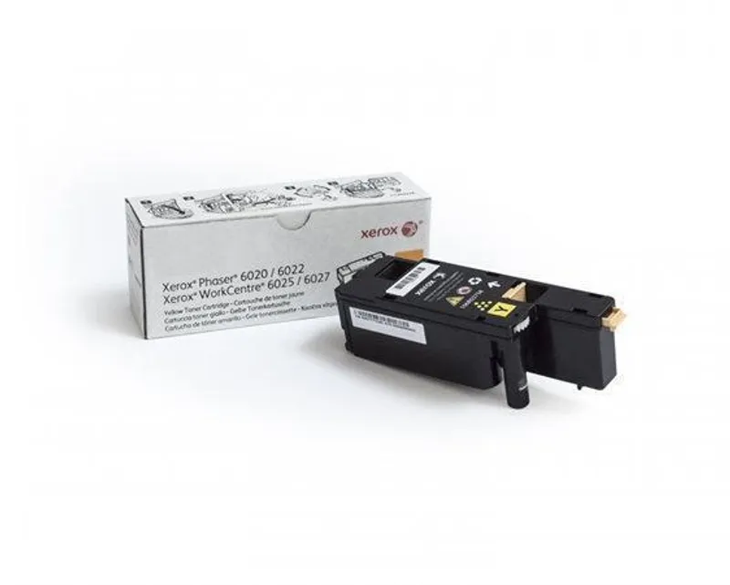 Hauptproduktbild 106R02762 Toner cartridge pro Phaser 6020, 6027 tiskárna, XEROX žlutá, 1k
