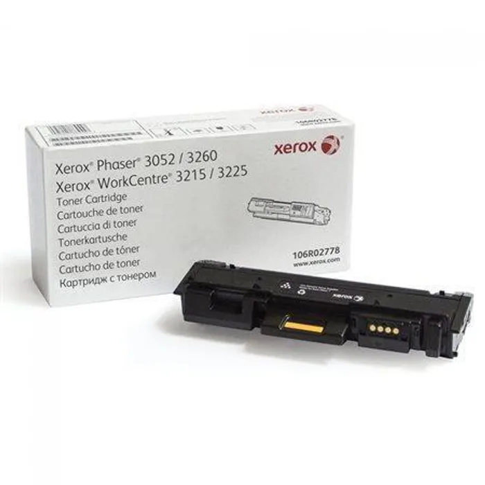 Hauptproduktbild 106R02778 Toner cartridge pro WorkCentre 3225, 3215 tiskárna, XEROX černá, 3k