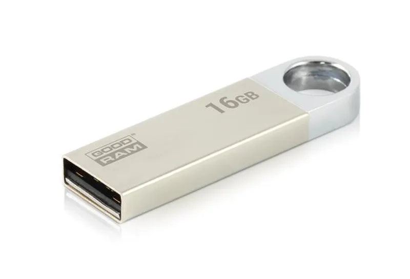 Hauptproduktbild 16GB USB flash disk 2.0, 20/5 MB/sec, kov, GOODRAM "UNITY"