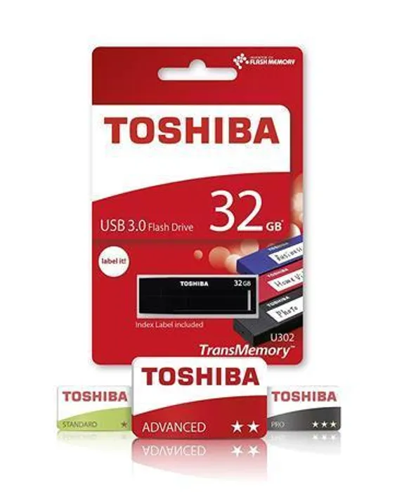 Hauptproduktbild 16GB USB flash disk "DAICHI", černá, USB 3.0, TOSHIBA