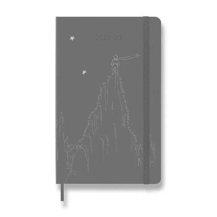 Hauptproduktbild 18měsíční diář Moleskine 2022-23 Le Petit Prince Mountain - tvrdé desky L, týdenní