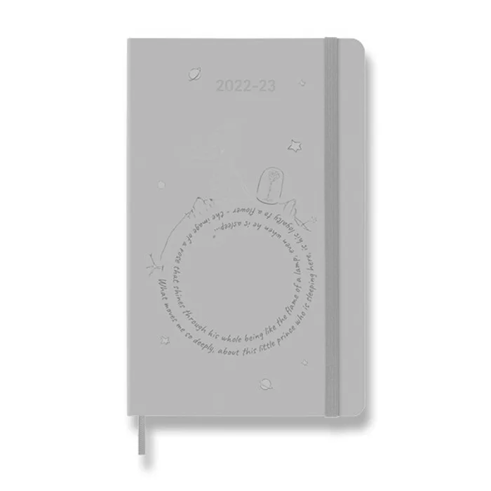 Hauptproduktbild 18měsíční diář Moleskine 2022-23 Le Petit Prince Rose - tvrdé desky L, týdenní