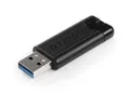 256GB USB-Stick "PinStripe", USB 3.0, VERBATIM, schwarz