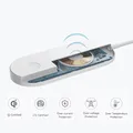 2in1 kabellos Ladegerät, für Handy und Apple Watch, weiss, 5V, 10W, Qi