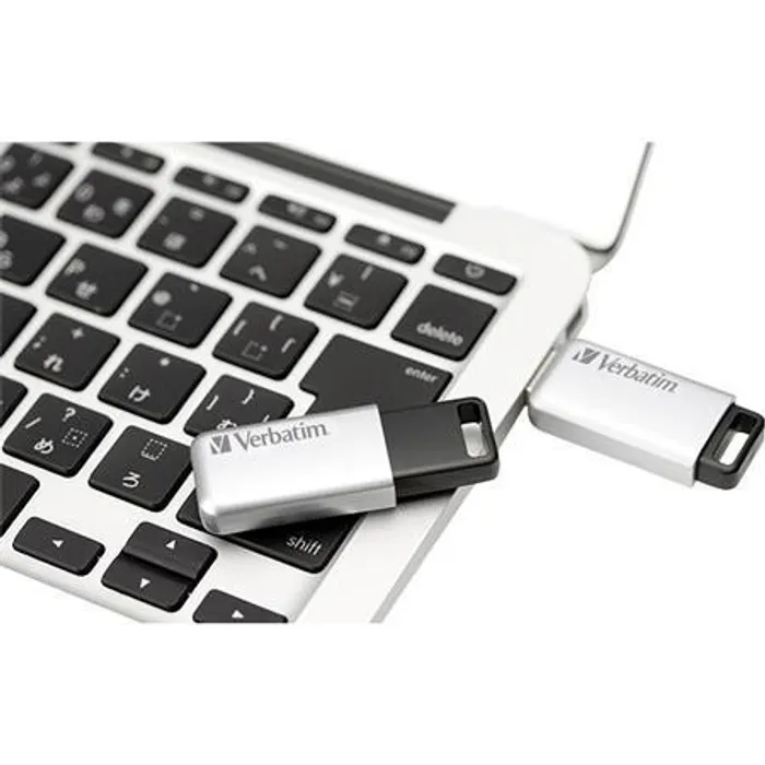 Hauptproduktbild 32GB USB Flash 3.0, 100/35 MB/sec, PC & MAC, VERBATIM "SECURE DATA PRO", šedá