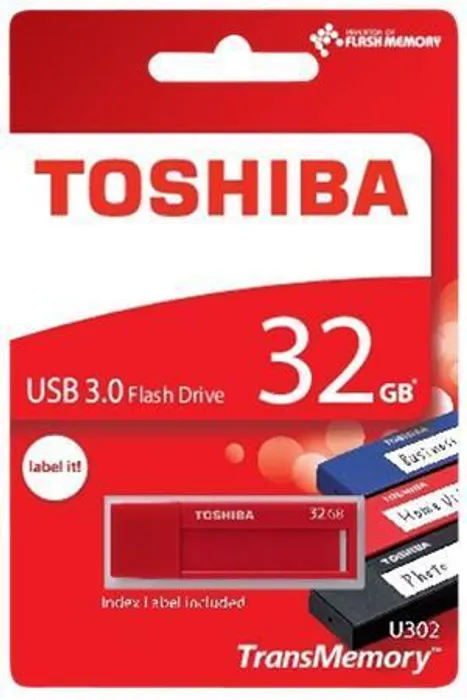 Hauptproduktbild 32GB USB flash disk "DAICHI", černá, USB 3.0, TOSHIBA