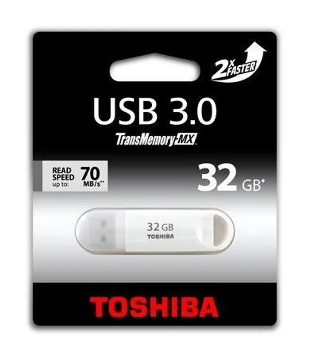 Hauptproduktbild 32GB USB flash disk "SUZAKU", bílá, USB 3.0, 70/10MB/sec, TOSHIBA