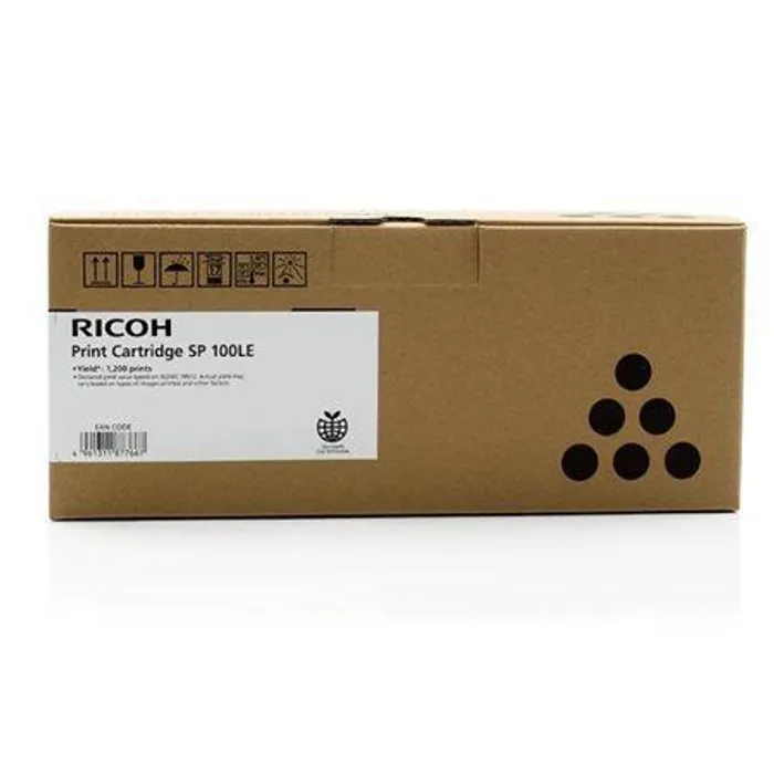 Hauptproduktbild 407166 Toner pro SP 100e, SP 112 tiskárny, RICOH černá, 1 200 stránek