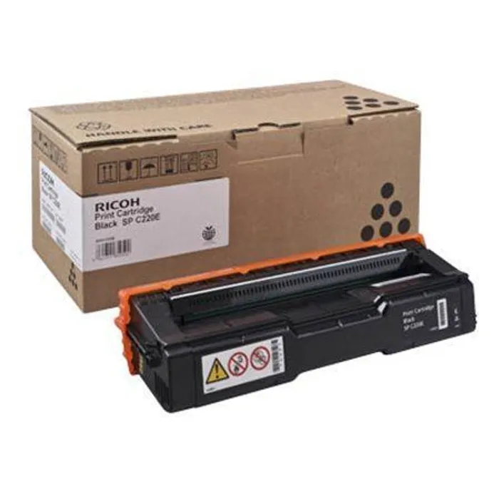 Hauptproduktbild 407642 Toner pro Aficio SP C220N / SP C221N / SP C222DN tiskárny, RICOH černá, 2 000 strán