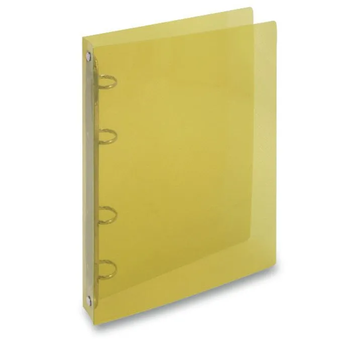 Hauptproduktbild 4kroužkový pořadač Transparent žlutý