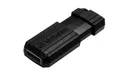 8 GB USB-Stick 2.0, 10/4 MB/s, Pin Stripe, VERBATIM, schwarz