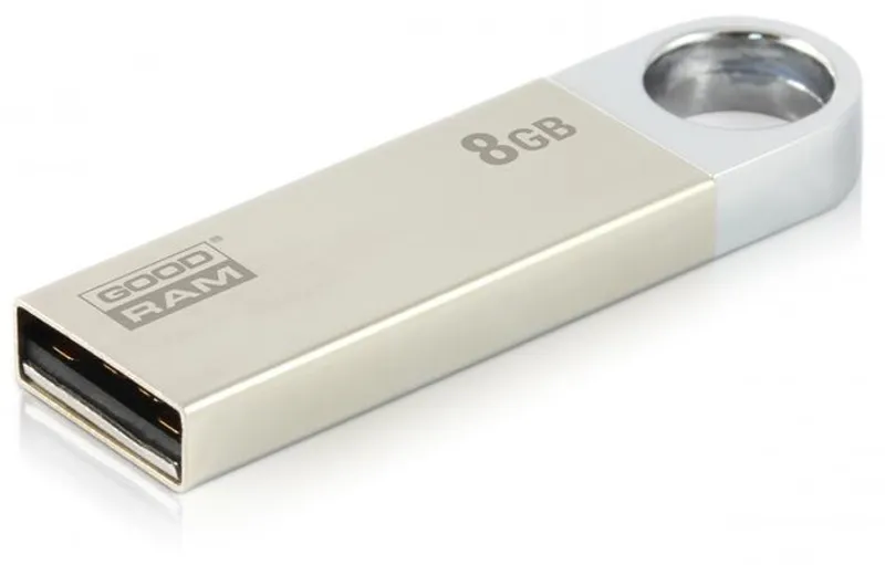 Hauptproduktbild 8GB USB flash disk 2.0, 20/5 MB/sec, kov, GOODRAM "UNITY"