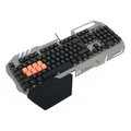 A4Tech B2418, Tastatur CZ, Gaming, Handauflage Typ kabelgebunden (USB), grau