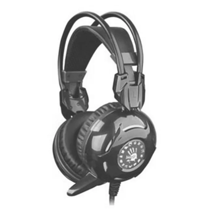Hauptproduktbild A4Tech G300, sluchátka s mikrofonem, černá, 2x 3.5 mm jack + USB