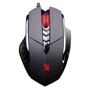 A4Tech Maus Bloody V7, 3200DPI, optisch, 7Tas., USB verdrahtet, schwarz, Game, V-Track, LAGLESS SHOTING, CORE 2