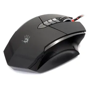 A4Tech Maus Bloody V7, 3200DPI, optisch, 7Tas., USB verdrahtet, schwarz, Game, V-Track, LAGLESS SHOTING, CORE 2