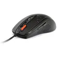 A4Tech Maus F5, 3000DPI, optisch, 7Tas., USB verdrahtet, schwarz, Game, V-Track, Speicher 160kB