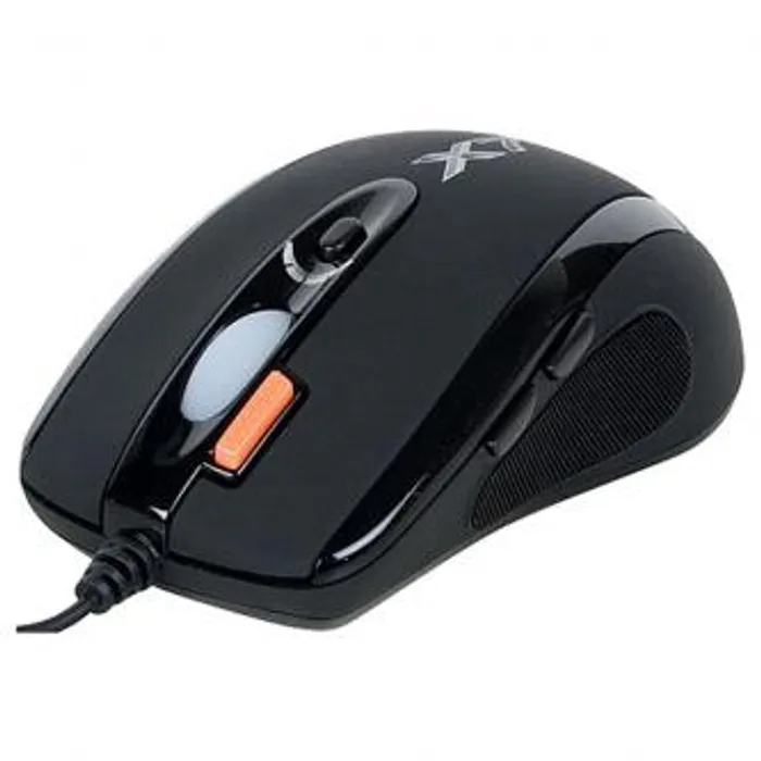 Hauptproduktbild A4tech Myš X-710BK, 2000DPI, optická, 7tl., 1 kolečko, drátová USB, černá, herní