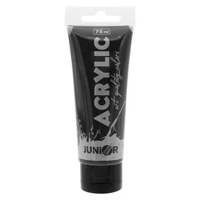 JUNIOR Acrylfarbe 75 ml - Schwarz/black