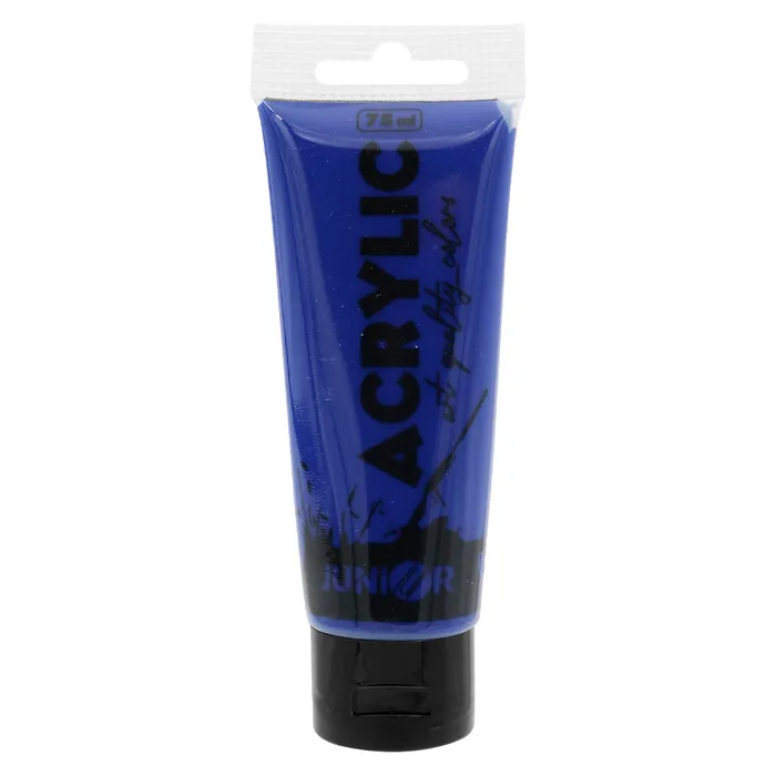 Hauptproduktbild Akrylová barva JUNIOR 75 ml - modrá/blue