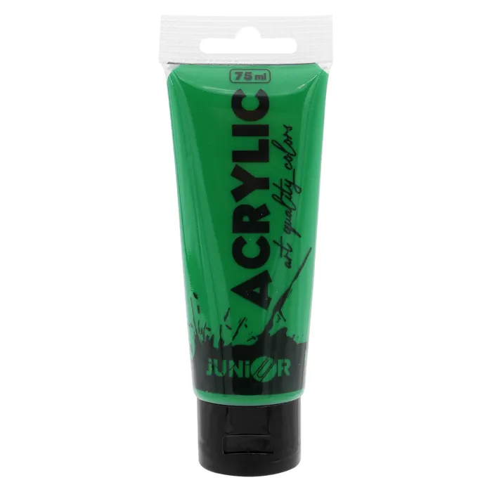 Hauptproduktbild Akrylová barva JUNIOR 75 ml - zelená/green