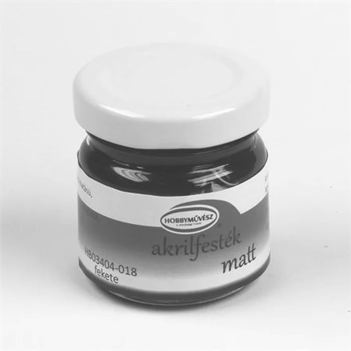 Hauptproduktbild Akrylová barva, matná černá, 40 ml