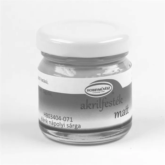 Hauptproduktbild Akrylová barva, matná neapolská žluť sytá, 40 ml