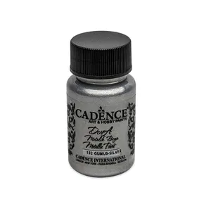 Acrylfarben der Trittfrequenz Dora Metalic Silber