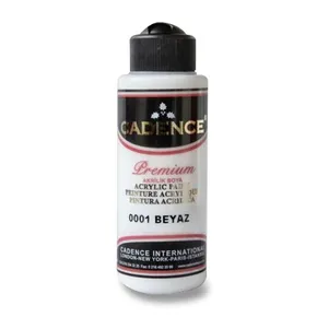 Cadence Premium Acrylfarben 120 ml, weiß