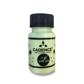 Cadence Premium Acrylfarben 50 ml, leuchtet im Dunkeln, Grün