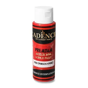 Cadence Premium Acrylfarben 70 ml, karminrot
