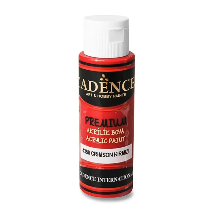 Hauptproduktbild Akrylové barvy Cadence Premium 70 ml, karmínová