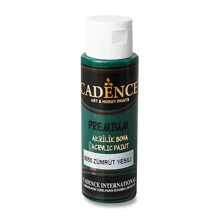 Hauptproduktbild Akrylové barvy Cadence Premium 70 ml, smaragdová