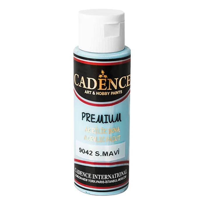Hauptproduktbild Akrylové barvy Cadence Premium sv. modrá