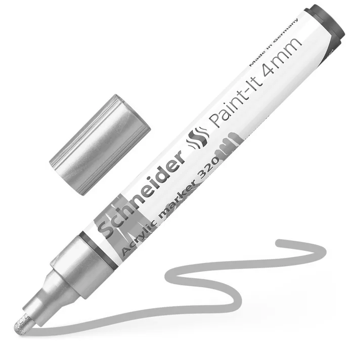 Hauptproduktbild Akrylový popisovač "Paint-It 320", zlatá, 4 mm, 120253 SCHNEIDER