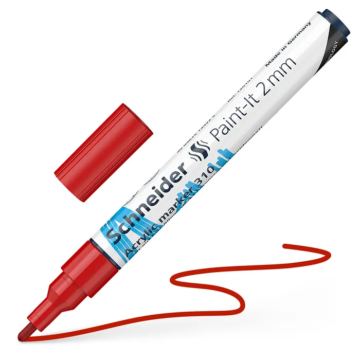 Hauptproduktbild Akrylový popisovač Schneider Paint-It 310 červená