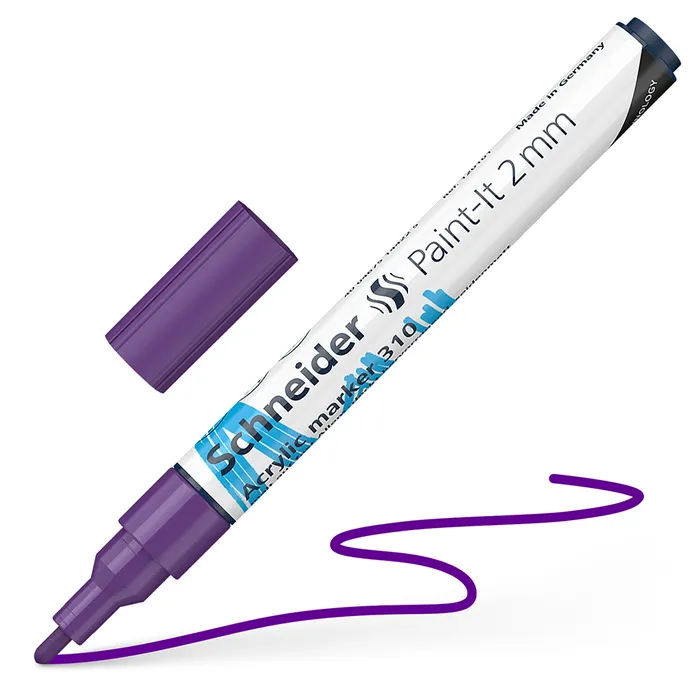 Hauptproduktbild Akrylový popisovač Schneider Paint-It 310 fialová