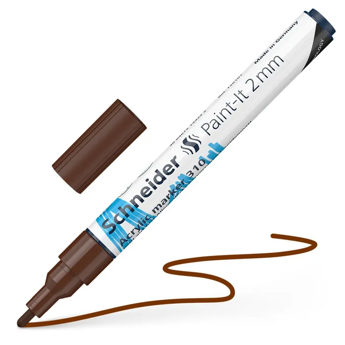 Hauptproduktbild Akrylový popisovač Schneider Paint-It 310 hnědá