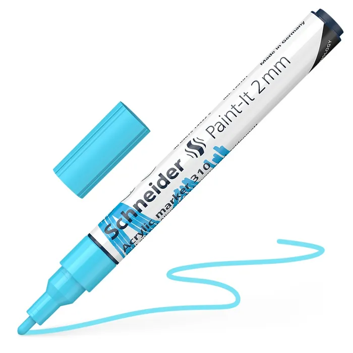 Hauptproduktbild Akrylový popisovač Schneider Paint-It 310 pastelová modrá