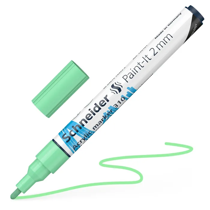 Hauptproduktbild Akrylový popisovač Schneider Paint-It 310 pastelová zelená
