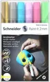 Acrylmarker Schneider Paint-It 310 Set V2, 6 Farben