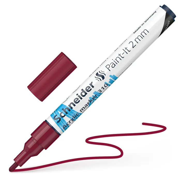 Hauptproduktbild Akrylový popisovač Schneider Paint-It 310 vínová