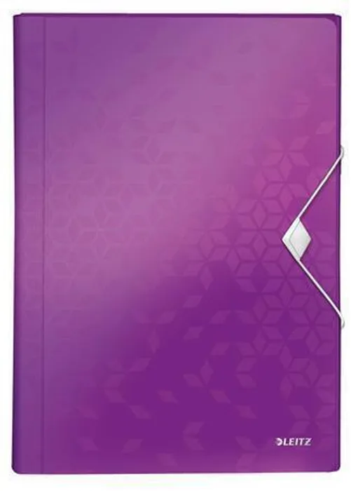 Hauptproduktbild Aktovka na spisy s přihrádkami Leitz WOW, Purpurová