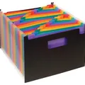 Weiteres Produktbild Aktentasche mit Fächern Rainbow Class, 25-teilig, schwarz, PP, VIQUEL