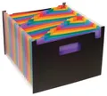 Aktentasche mit Fächern Rainbow Class, 25-teilig, schwarz, PP, VIQUEL
