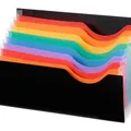 Weiteres Produktbild Schulranzen mit Fächern „Rainbow Class“, 9 Teile, schwarz, PP, VIQUEL