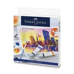Aquarellfarben Faber-Castell 169624, 24 Farben, Röhrchen 9 ml