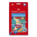 Faber-Castell Aquarellstifte 36 Farben + Pinsel
