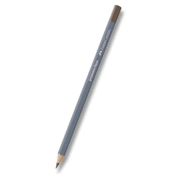 Hauptproduktbild Akvarelové pastelky Faber-Castell Goldfaber Aqua - hnědé, šedé a černé odstíny